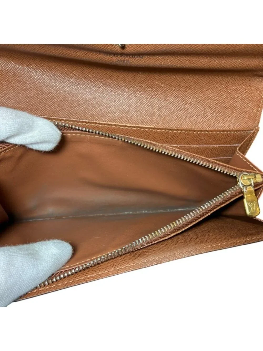 Louis Vuitton Portefeuille Sarah Monogram Wallet Canvas